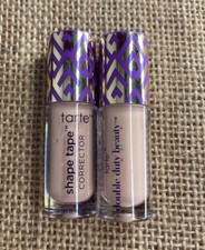 Corretor de fita em forma de pêssego Tarte Double Duty Beauty, 2 minis de viagem! comprar usado  Enviando para Brazil