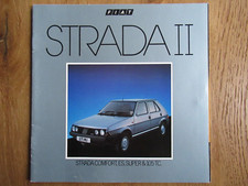 Fiat strada brochure for sale  SOUTHAMPTON