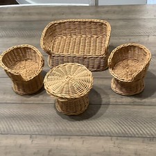 Vintage set wicker for sale  The Colony