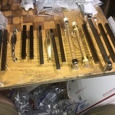 LOTE DE 15 A3 ferragens de porta de armário de cozinha de aço inoxidável puxadores de barra em T comprar usado  Enviando para Brazil