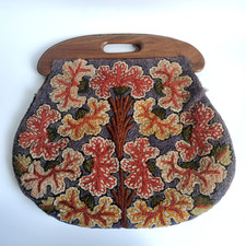Vintage handmade crewel for sale  PLYMOUTH