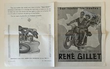 René gillet advertising d'occasion  Expédié en Belgium