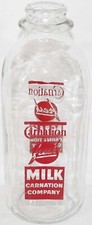 Vintage milk bottle for sale  Clinton