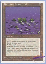 Blue Mana Battery Portuguese Mtg MISPRINT. Wrong Artist comprar usado  Enviando para Brazil