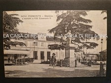 Cartolina novi piemonte usato  Italia