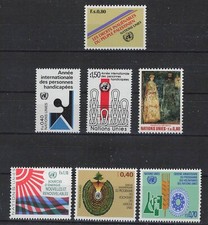 UNO - Genf - MiNr. 96-102 Jahrgang 1981 komplett, postfrisch ** , usado comprar usado  Enviando para Brazil