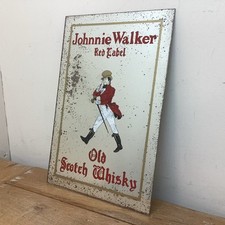 Johnnie walker mirrored for sale  WETHERBY