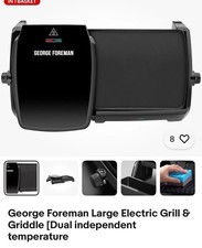 George foreman large for sale  BOGNOR REGIS