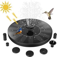 Solar powered fountain for sale  BRADFORD