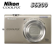 Câmera Digital Nikon Coolpix S6200 16MP Zoom Óptico 10x Medidor Inglês Dourado, usado comprar usado  Enviando para Brazil
