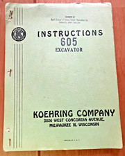 Koehring 605 excavator for sale  Bergen