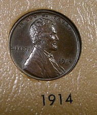 1914 lincoln cent for sale  Defiance
