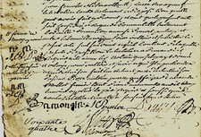1771 testament meligne d'occasion  Vesoul
