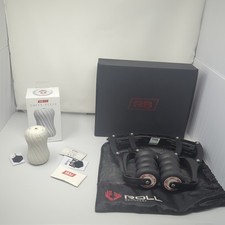 Rolo de massagem Roll Recovery R8 tecido profundo preto carbono com inserção super pelúcia comprar usado  Enviando para Brazil