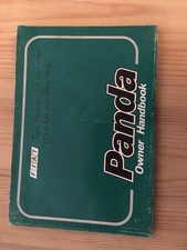 Fiat panda handbook for sale  LLANGADOG