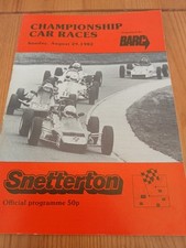 Championship car races for sale  SOUTHEND-ON-SEA