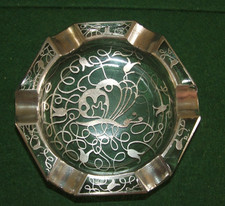 Vintage glass ashtray for sale  SPALDING