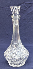 Tall french crystal for sale  LEICESTER