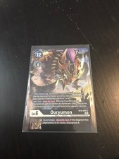 Digimon tcg ouryumon for sale  AIRDRIE