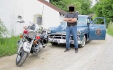 Harley police rundumleuchte gebraucht kaufen  Regensburg