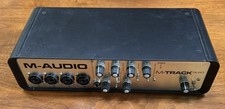 Interfaz de audio M-Audio M-Track QUAD ~ USB / TRS / MIDI / XLR ~ Funciona/Sin PS segunda mano  Embacar hacia Mexico