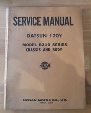 Datsun 120y service for sale  NEWCASTLE UPON TYNE