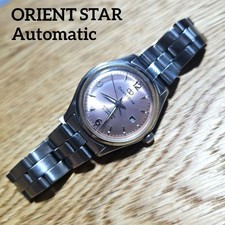 Relógio automático feminino Orient Star 17-18cm mostrador rosa usado no113 no113 no113 comprar usado  Enviando para Brazil