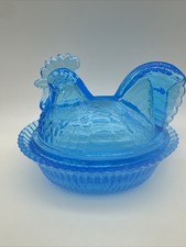Bright blue glass for sale  Newton Falls