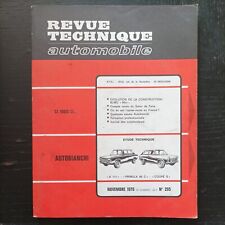 Revue technique autobianchi d'occasion  Avignon