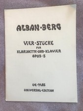 Alban berg partition d'occasion  Annecy-le-Vieux