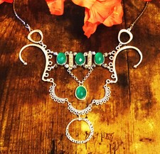 Herrliche edelstein kette gebraucht kaufen  Aachen