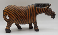 Tierfigur zebra holz gebraucht kaufen  Ludwigshafen am Rhein
