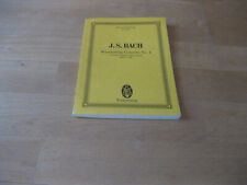 Studienpartitur bach brandenbu gebraucht kaufen  Wustrow