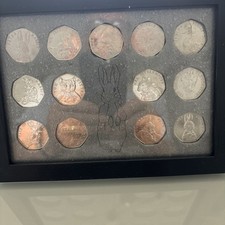 50p coin display for sale  HOCKLEY