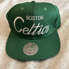 Chapéu Snapback NBA Boston Celtics Verde Lã Mitchell & Ness Novo com etiquetas comprar usado  Enviando para Brazil
