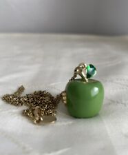 Green apple necklace for sale  WALSALL