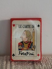 Carte forattini mazzo usato  Savona