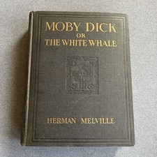 Moby Dick Or The White Whale by Herman Melville Illustrated Edition 1923 HC comprar usado  Enviando para Brazil