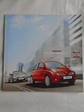 Nissan micra brochure for sale  KINGS LANGLEY