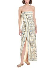 Água By Água Bendita Sueno Pareo Feminino de Linho Branco Os, usado comprar usado  Enviando para Brazil