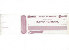 CHEQUE NÃO USADO ARGENTINA BANCO NACIONAL 18-- comprar usado  Enviando para Brazil