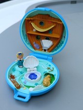 Vintage Polly Pocket 1992 Jewelled Ocean Undersea World Szafir Przygoda Niebieski na sprzedaż  Wysyłka do Poland
