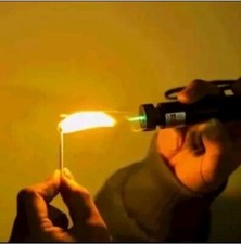 Usado, Caneta ponteiro laser queima verde alta potência mais poderosa lazer militar comprar usado  Enviando para Brazil