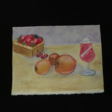 Vintage watercolor painting for sale  Kingman