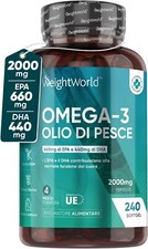 Omega olio pesce usato  Anzio