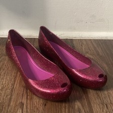 Sapatilhas de balé Melissa Ultra Girl glitter rosa violeta comprar usado  Enviando para Brazil