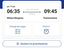 Biglietto aereo bgy usato  Villafranca di Verona