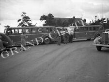 ORIGINAL 1947 ÔNIBUS TURÍSTICO NEGATIVO MONTANHAS ROCHOSAS DENVER COLORADO comprar usado  Enviando para Brazil
