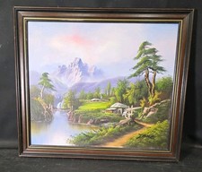 Tableau huile paysage d'occasion  Toulouse-