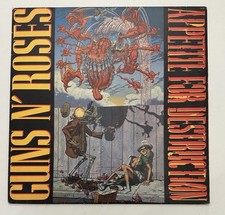 Guns N' Roses ‎– Appetite For Destruction Geffen 670.4117,  LP, ORIGINAL 1988 BR, usado comprar usado  Enviando para Brazil